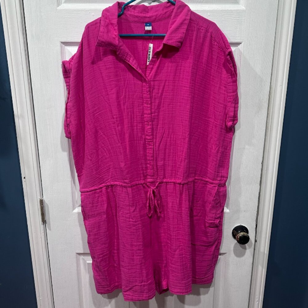 Old Navy Lightweight Gauzy Romper (3X) NWT